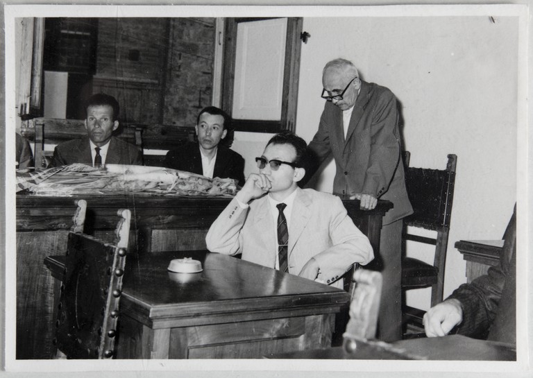 Poggibonsi, 18-19 luglio 1964, XX° anniversario della liberazione e conferimento ad Alcide Cervi della cittadinanza onoraria. Partecipanti alla cerimonia